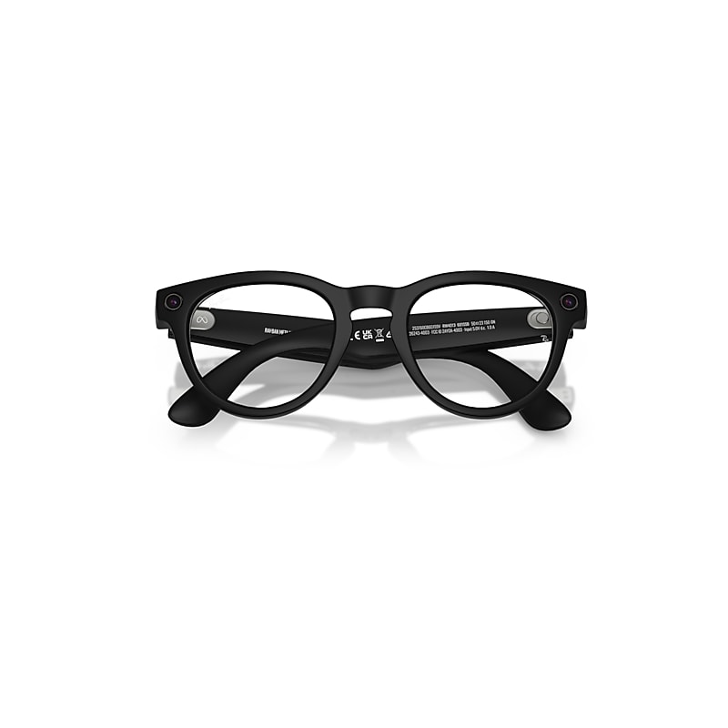 Ray Ban Meta Ai Glasses Black Frame Clear Lenses