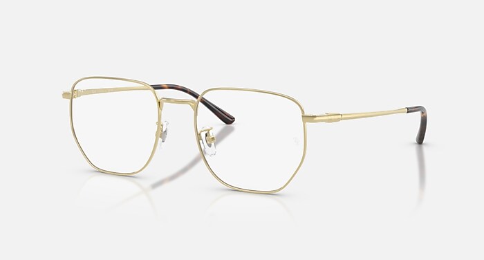 RB8777D OPTICS Eyeglasses with Black On Gold Frame - RB8777D | Ray