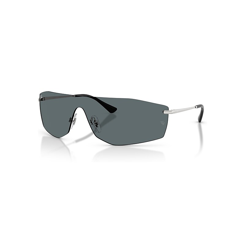 Ray-Ban Sunglasses Unisex Alix Bio-based - Silver Frame Grey Lenses 01-41