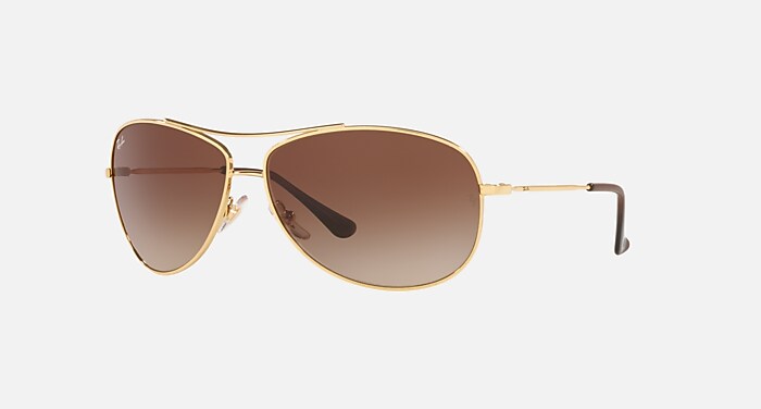 Arista Gold Sunglasses in Brown Gradient and RB3293 - RB3293  display picture 1