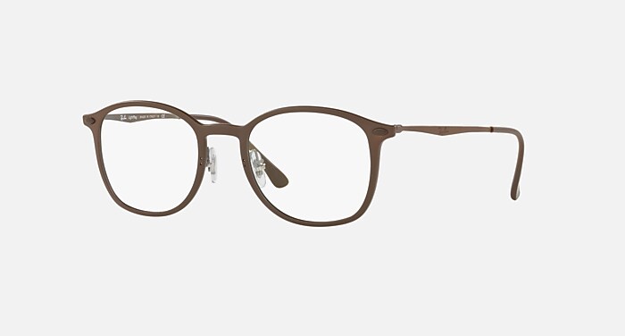 リライアント RB7051 Eyeglasses with Brown Frame - RB7051 | Ray-Ban®