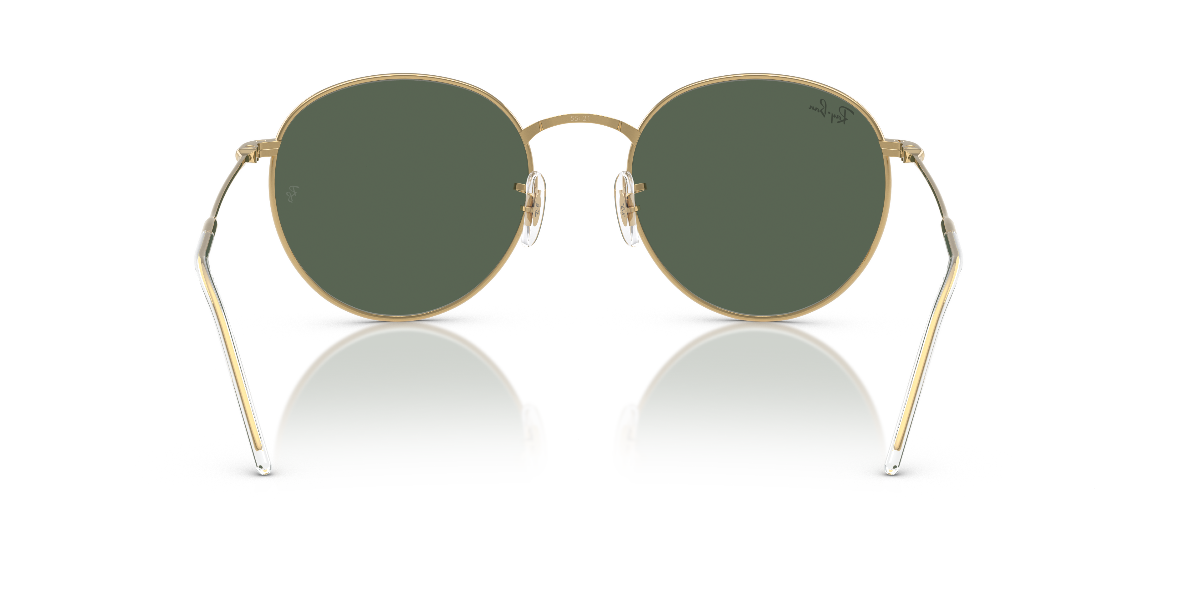 ♢ワールドレップサービス アースボール グリーン5個 ROUND REVERSE Sunglasses in Arista Gold and Dark Green