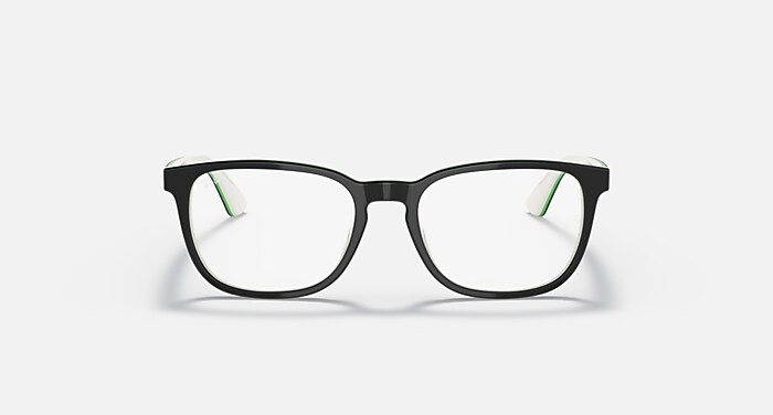 Ray-Ban Eyeglasses Children Rb1592 Optics Kids Prescription - Blue On Transparent Frame Clear Lenses 48-16 Polarized