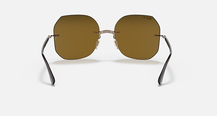 RB8067 TITANIUM Sunglasses in Brown and B-15 Brown - RB8067  display picture 3