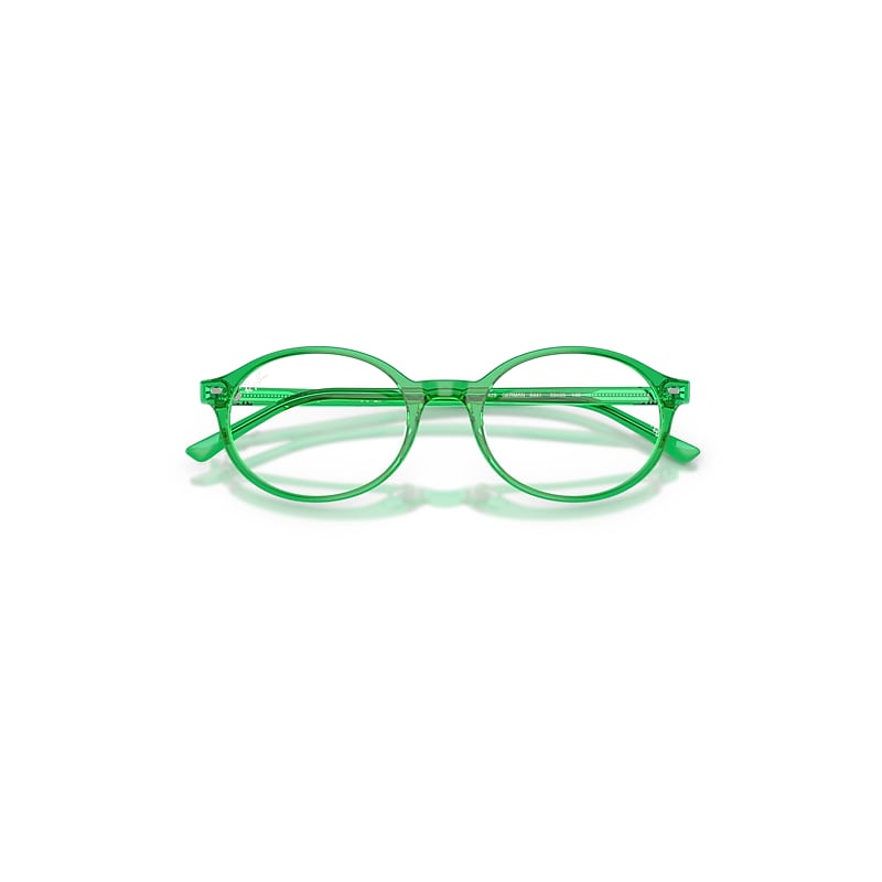 Ray Ban German Optics Eyeglasses Green Frame Clear Lenses Polarized 51-20 In Green