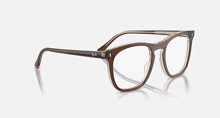 レイバン公式ストア】 Ray-Ban® RB2210V OPTICS メガネ | ブラウンオン
