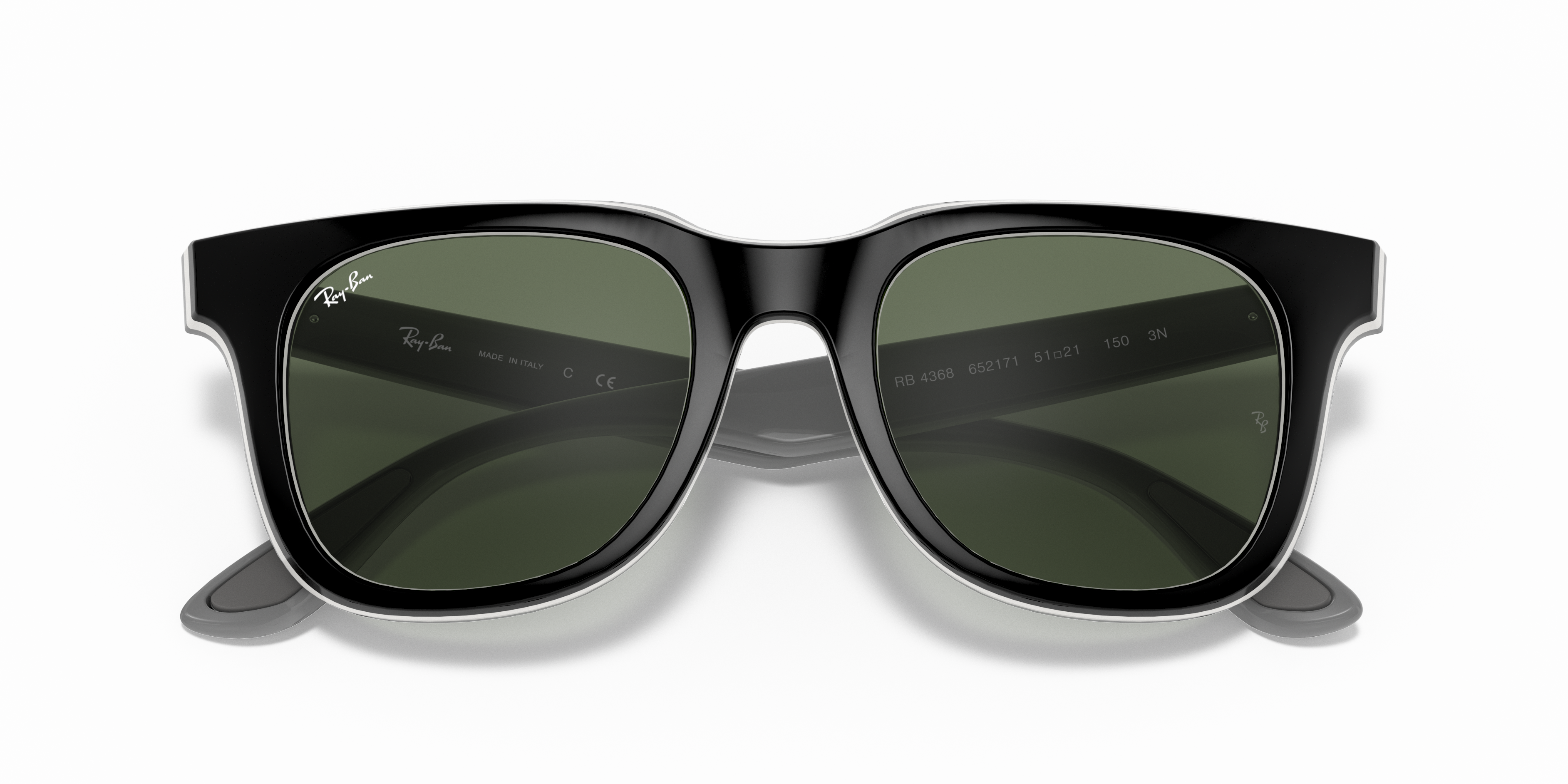 レイバン サングラス RB4368 レイバン公式ストア】 Ray-Ban® RB4368 サングラス | ブラック X