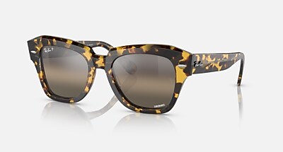 raynaです STATE STREET X THE ONES Sunglasses in Yellow Havana and Grey