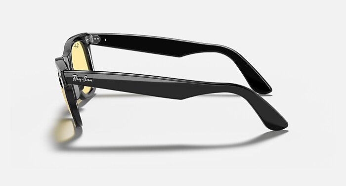 ORIGINAL WAYFARER WASHED LENSES Sunglasses in Black and Yellow 