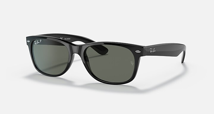 Ray-Ban 0RB2132F NEW WAYFARER CLASSIC ポリッシュ ブラック SUN_Quarter