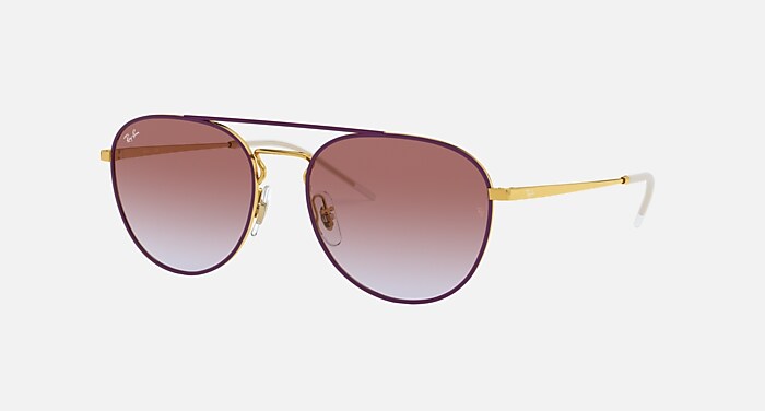RB3589 Sunglasses in Violet and Violet Gradient - RB3589  display picture 2