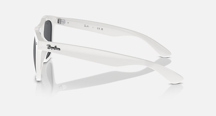 Ray-Ban Sunglasses Unisex Rb4260d - White Frame Grey Lenses 57-19