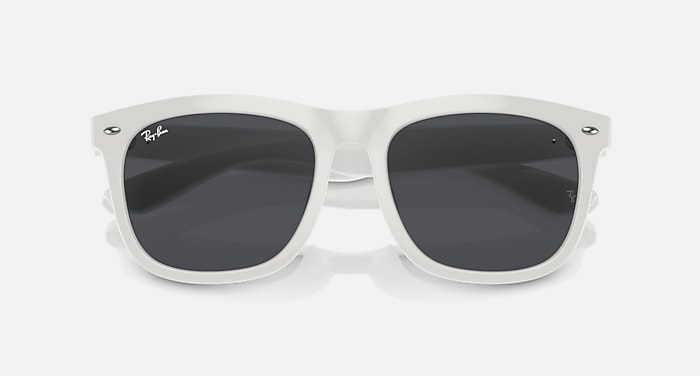Ray-Ban Sunglasses Unisex Rb4260d - White Frame Grey Lenses 57-19