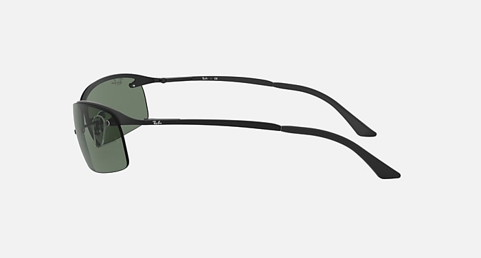 Ray-Ban Sunglasses Man Rb3183 - Black Frame Green Lenses 63-15