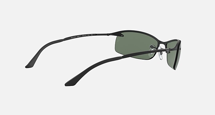 Ray-Ban Sunglasses Man Rb3183 - Black Frame Green Lenses 63-15