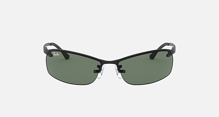 Ray-Ban Sunglasses Man Rb3183 - Black Frame Green Lenses 63-15