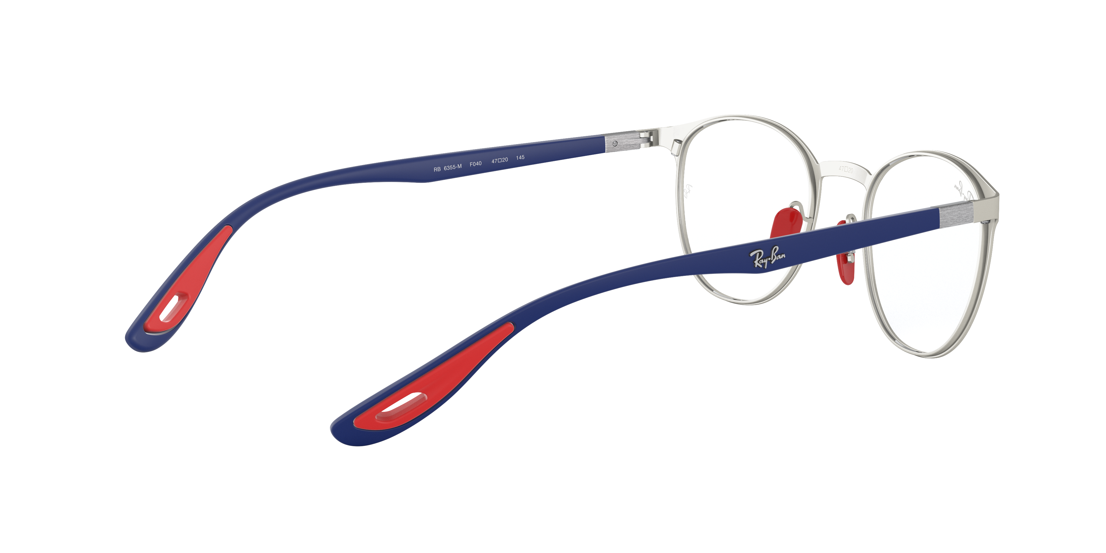 レイバン メガネフレーム 眼鏡 RB6355 2538 50サイズ 伊達メガネ RB6355 OPTICS Eyeglasses with Gunmetal Frame - RB6355 | Ray-Ban® GB