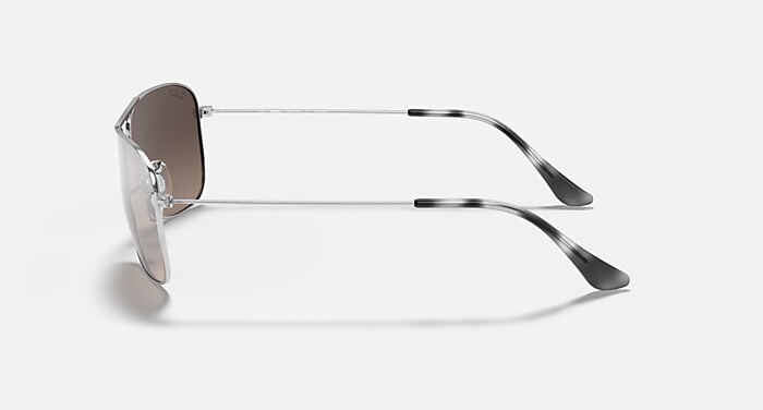 Ray-Ban Sunglasses Unisex Rb3543 Chromance - Silver Frame Silver Lenses Polarized 59-16