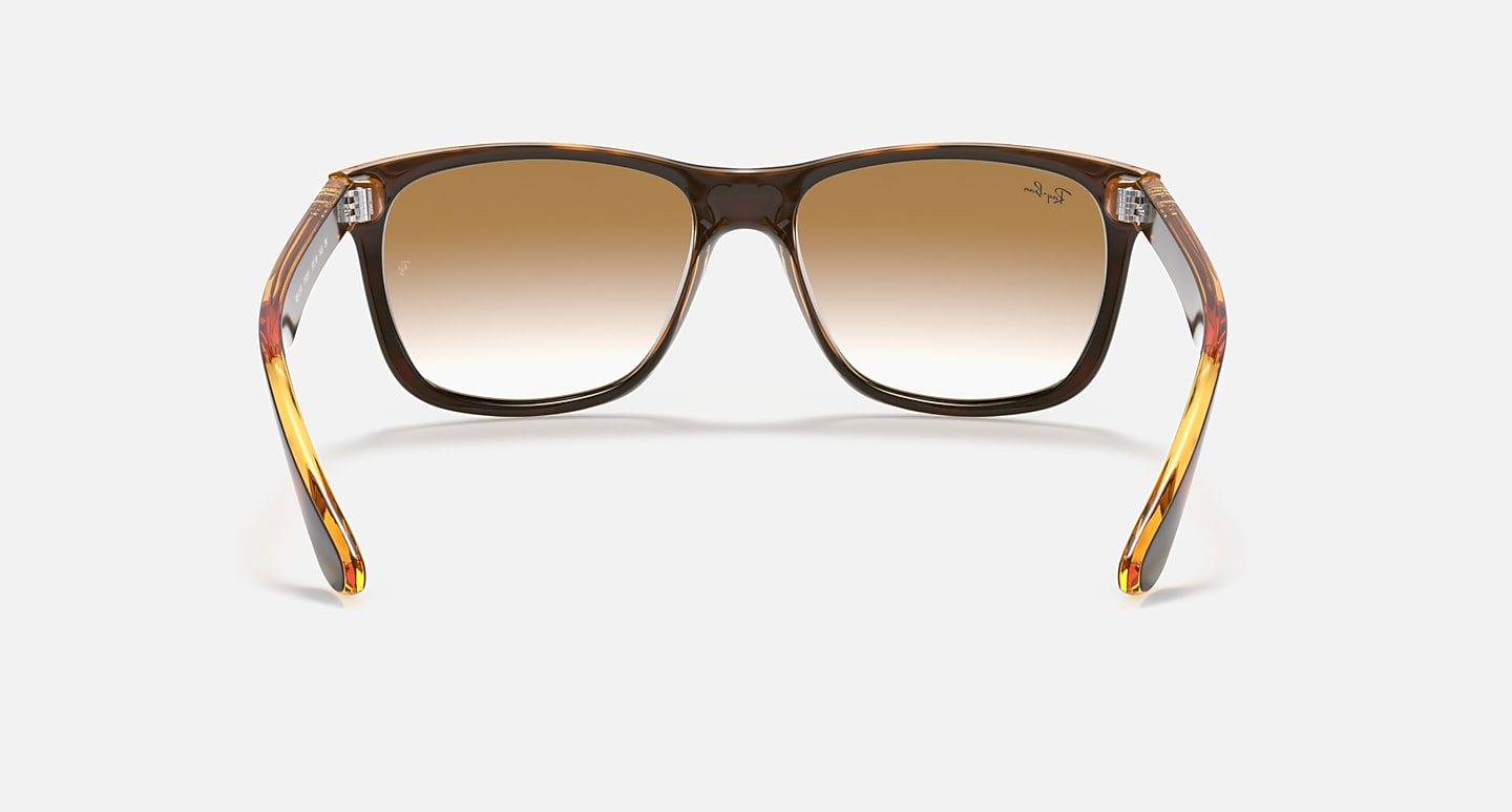 Ray-Ban Sunglasses Man Rb4181 - Light Havana Frame Brown Lenses 57-16