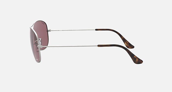 RB3562 CHROMANCE Sunglasses in Silver and Violet - RB3562