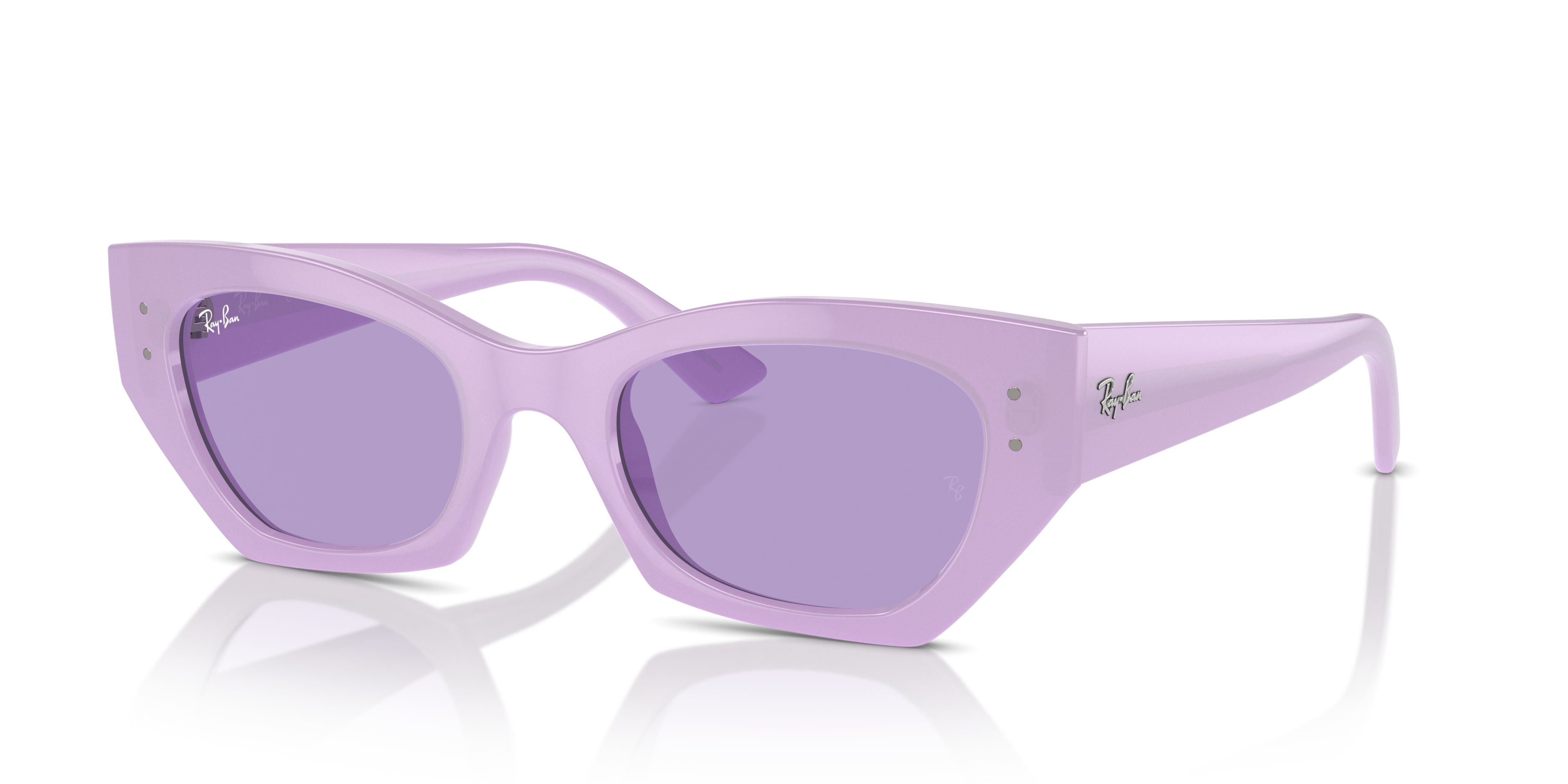 ZENA BIO-BASED Polished Lilac Frame Violet Lenses 52-22