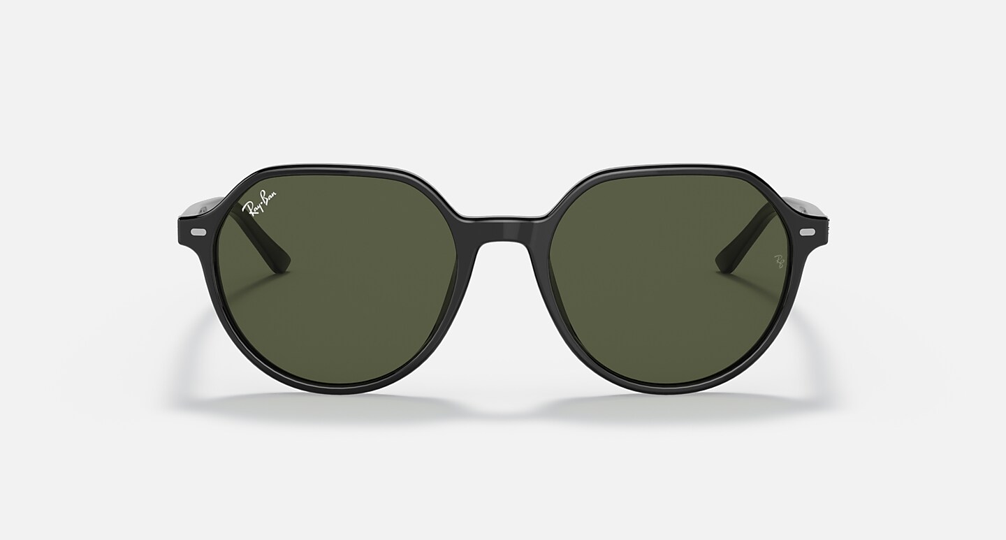 Ray-Ban Sunglasses Thalia Black Frame Green Lenses