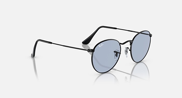 レイバン公式ストア】 Ray-Ban® ROUND METAL サングラス | ブラック X 