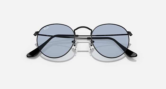 レイバン公式ストア】 Ray-Ban® ROUND METAL サングラス | ブラック X  