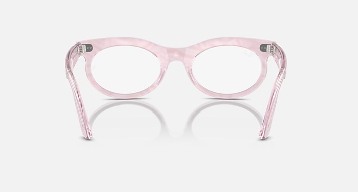 WAYFARER OVAL OPTICS CHANGE Eyeglasses with Photo Waves Purple