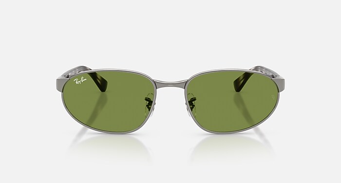 Ray-Ban サングラス グリーンレンズ　アウトドアーズマン　クラシックメタル レイバン公式ストア】 Ray-Ban® RB3777 サングラス | ガンメタル X