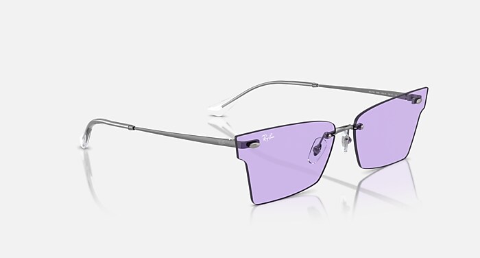 大幅値下げ✨Ray-Ban XIME BIO-BASED レイバン XIME BIO-BASED Sunglasses in Light Gold and Dark Grey