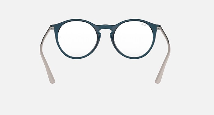 RB7132 OPTICS Eyeglasses with Transparent Blue Frame