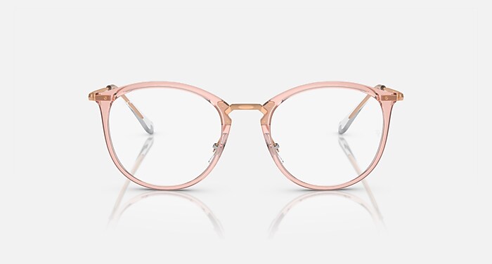 RB7140 OPTICS Eyeglasses with Transparent Pink Frame  display picture 1