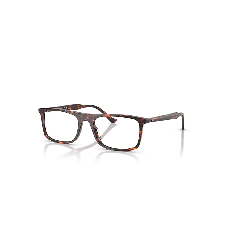 Ray Ban Rb5440 Optics Havana Red Turtle Fassung Klar Glas Polarisiert 53-18 In Havana Red Turtle