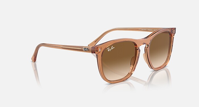 RB2210 Sunglasses in Transparent Brown and Clear Brown RB2210