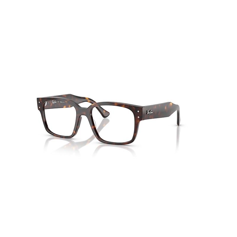 Ray Ban Laurene Optics Bio-based  Havana Fassung Klar Glas Polarisiert 53-18 In Havana