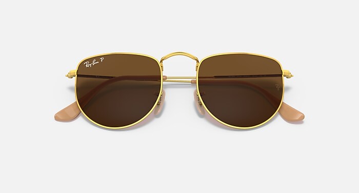 レイバン公式ストア】 Ray-Ban® ELON サングラス | ゴールド X B-15 