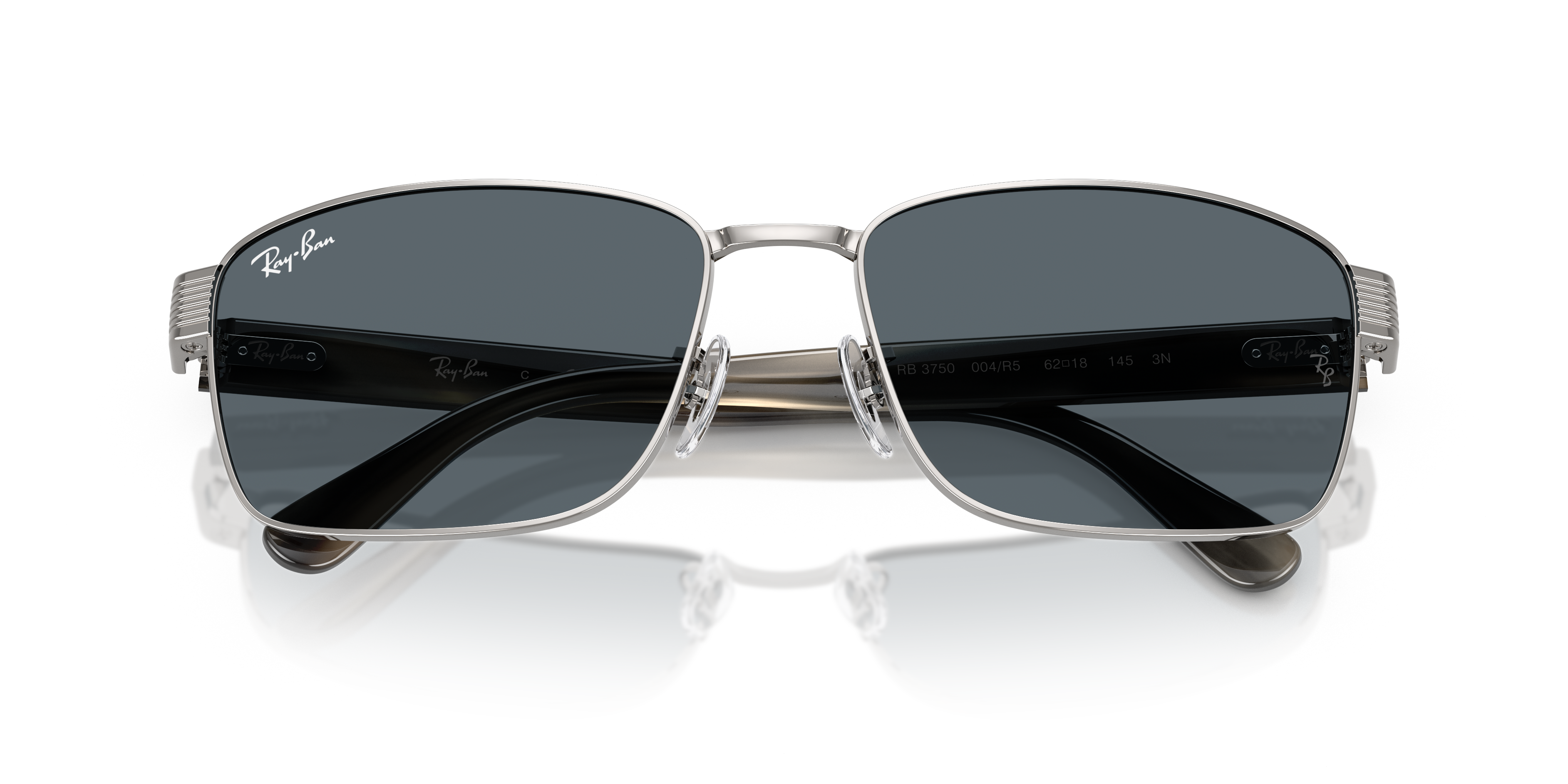 新品　Ray-Ban RB3750 ダークグレー 新品　サングラス レイバン公式ストア】 Ray-Ban® RB3750 サングラス | ブラック X G-15