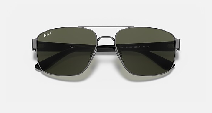Ray-Ban Sunglasses Rb3663 Gold Frame Brown Lenses
