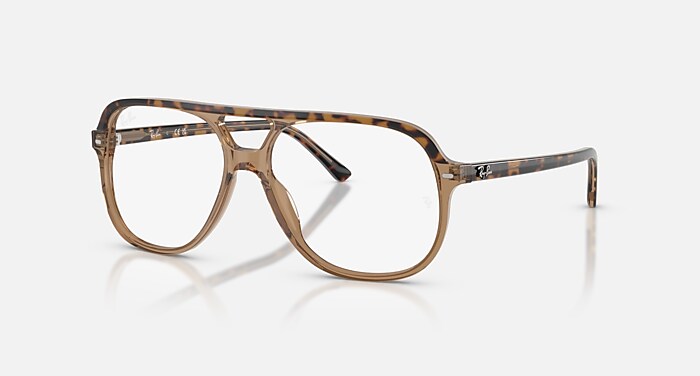 LEONARD OPTICS Eyeglasses with Transparent Blue Frame - RB5393