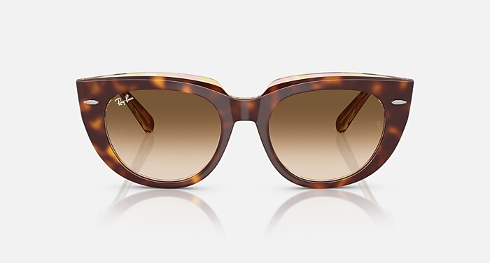 レイバン公式ストア】 Ray-Ban® DOREEN サングラス | ライトハバナ 