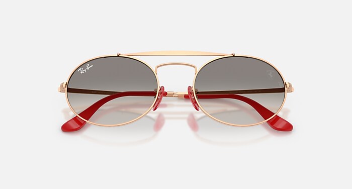 RB3775M SCUDERIA FERRARI COLLECTION Sunglasses in Rose Gold and