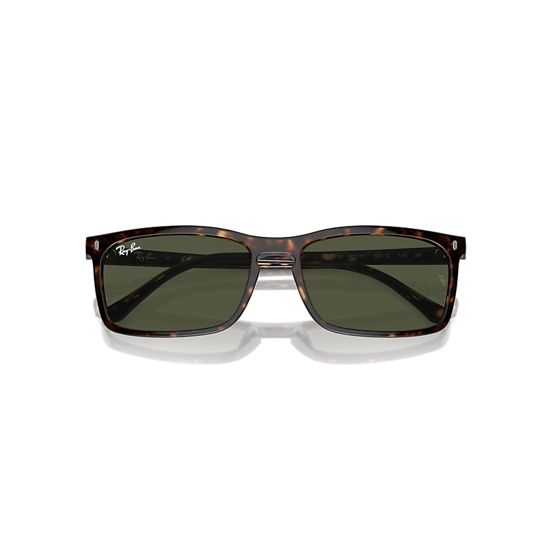 Ray-Ban Rb4435 Sunglasses Havana Frame Green Lenses 59-18