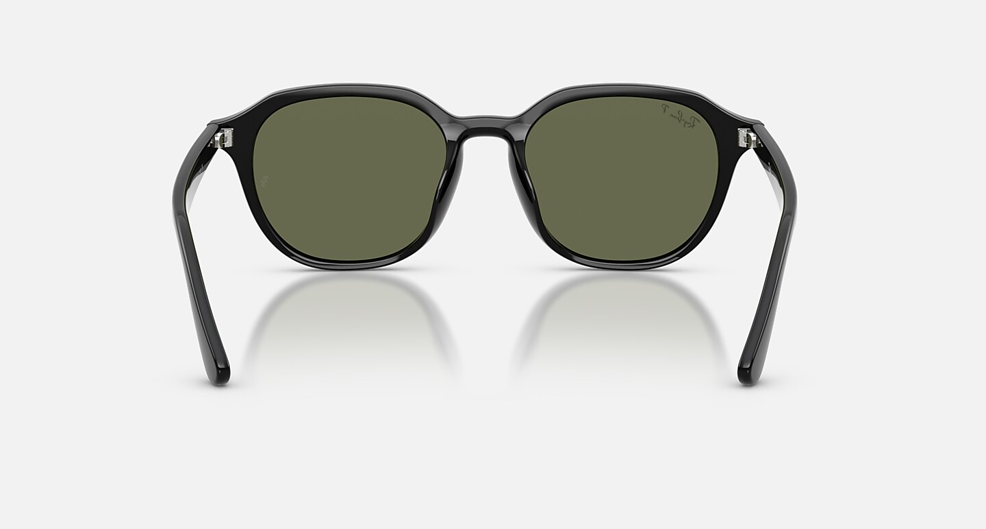 Ray-Ban Sunglasses Unisex Rb4459d - Black Frame Green Lenses 54-19 Polarized