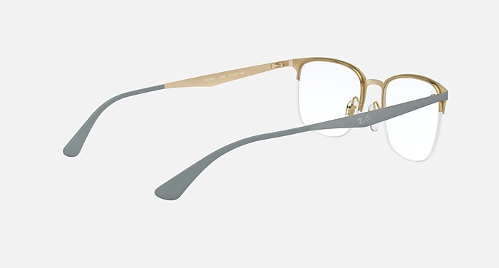 RILY RB6433 Eyeglasses with Grey Frame - RB6433 | Ray-Ban®