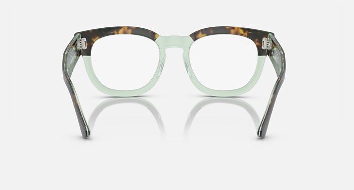 レイバン公式ストア】 Ray-Ban® MEGA HAWKEYE OPTICS メガネ | 透明 