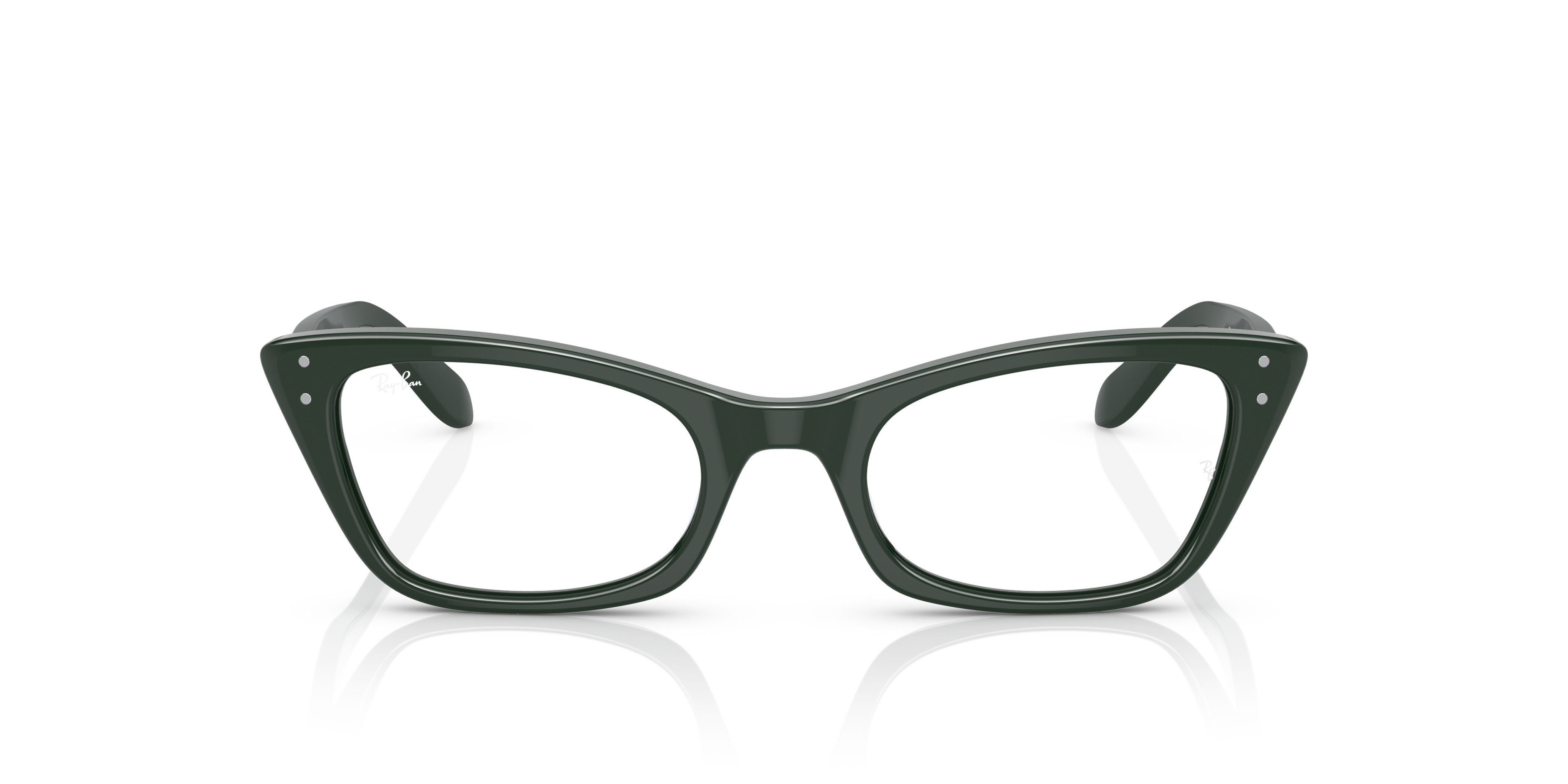 ボブ様 LADY BURBANK OPTICS Eyeglasses with Green Frame - RB5499