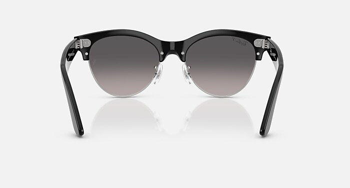 Ray-Ban Sunglasses Unisex Clubmaster Way - Grey Havana Frame Grey Lenses 54-19
