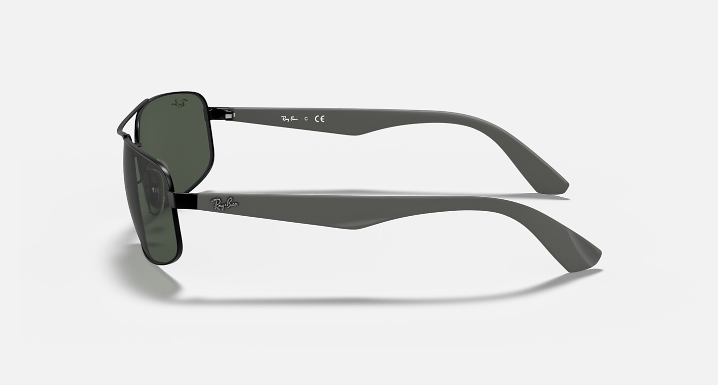 Ray-Ban Sunglasses Rb3527 Black Frame Green Lenses