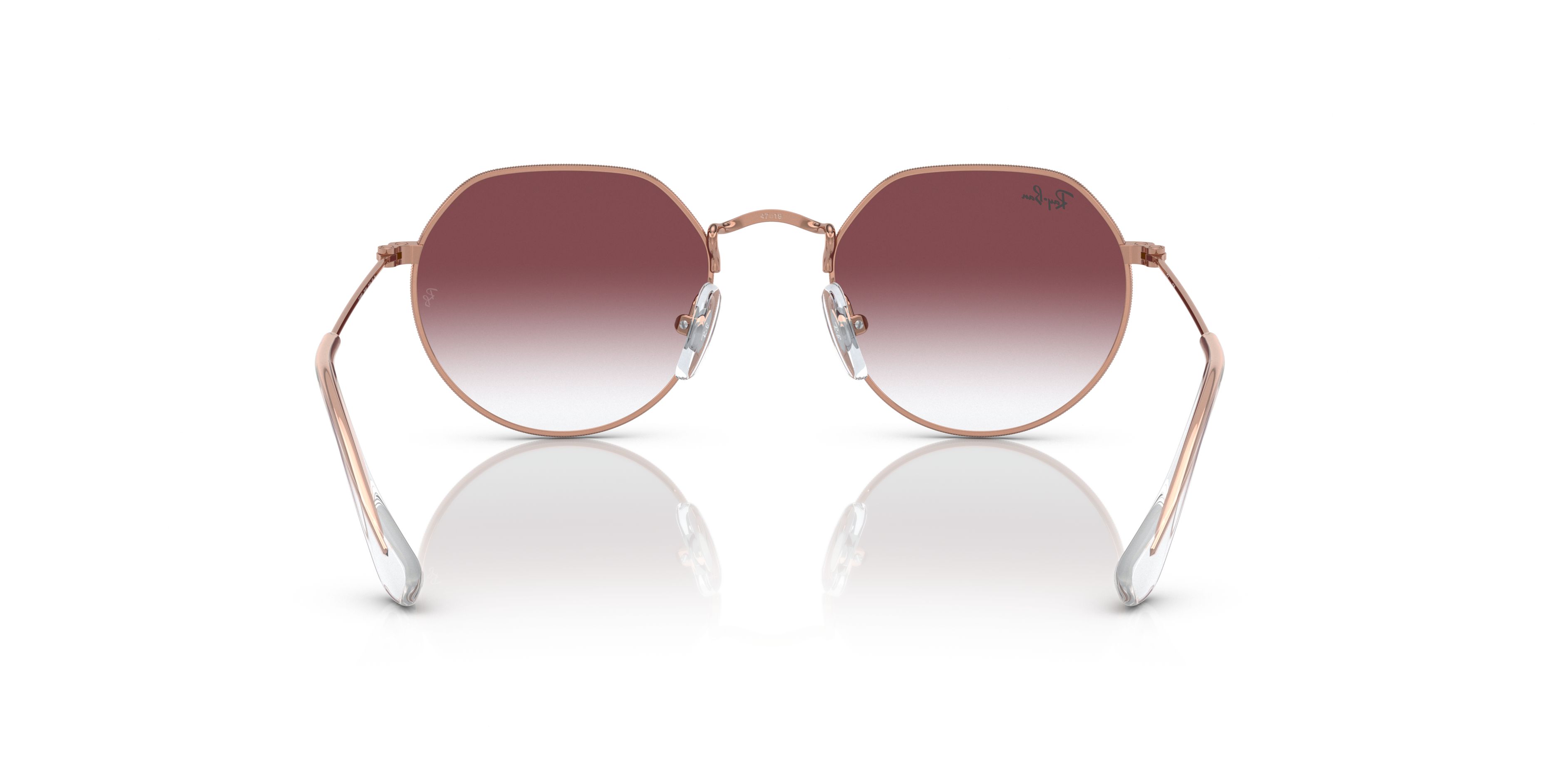 Ray-Ban サングラス JACK KIDS JACK KIDS Sunglasses in Rose Gold and Gradient Dark Violet